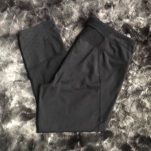 Athleta leggings with mesh pattern